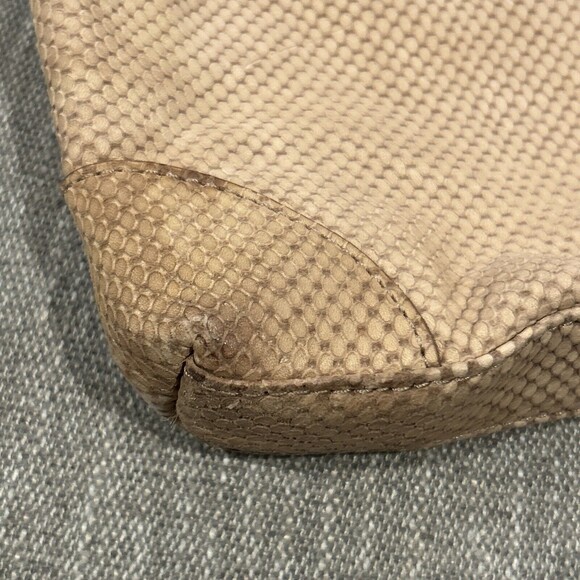 Fossil Brown Leather Crossbody Cowhide Purse Tan Brown Zipper Closure - Picture 4 of 12